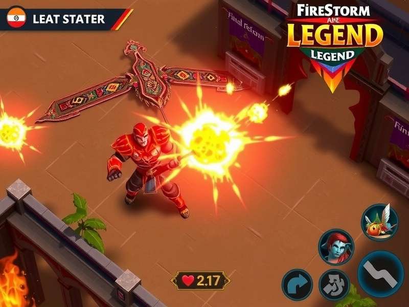 Firestorm Legend Game Screenshot